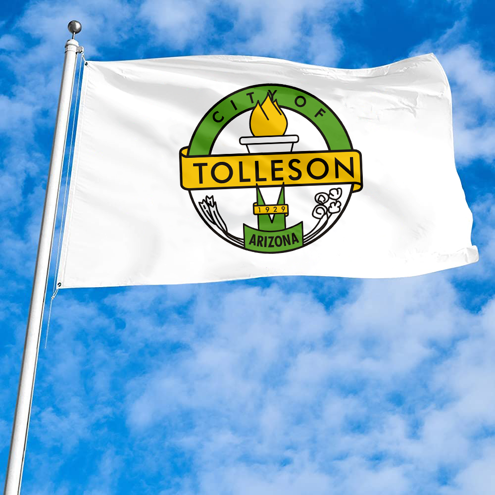 Fyon Logo of Tolleson Flag  Banner