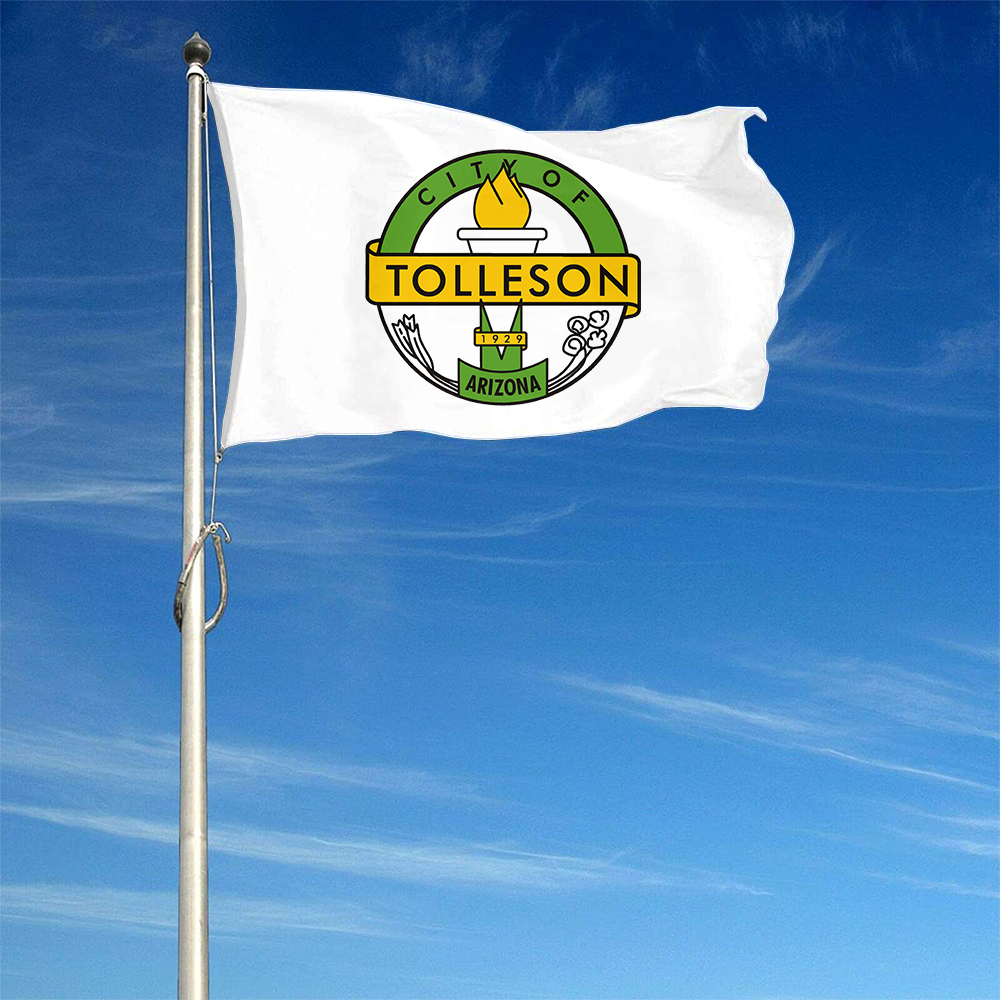 Fyon Logo of Tolleson Flag  Banner
