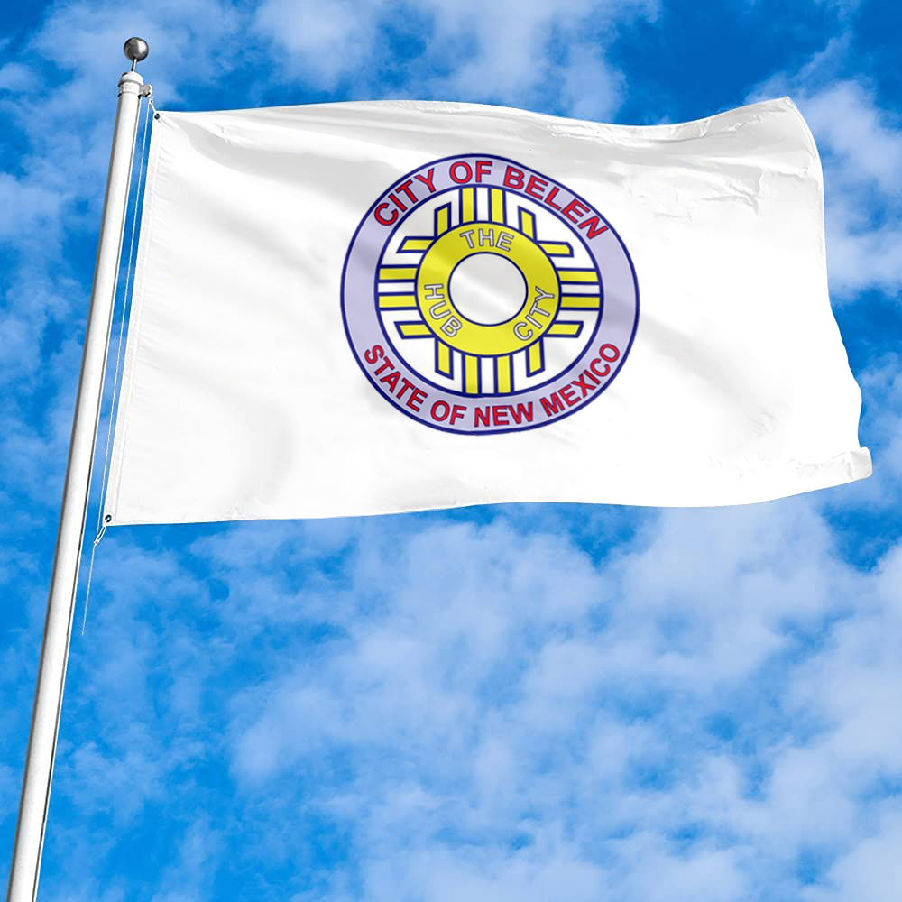 Fyon Logo of the City of Belen, New Mexico flag Banner