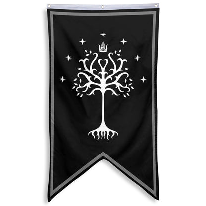 Fyon Lord of The Rings Flag Indoor and outdoor banner Black 30x50inch