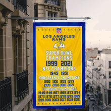 Fyon Los Angeles Rams champions Flag Super Bowl LVI Flag Banner