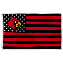 Fyon Louisville Cardinals Stars and Stripes Flag Banner