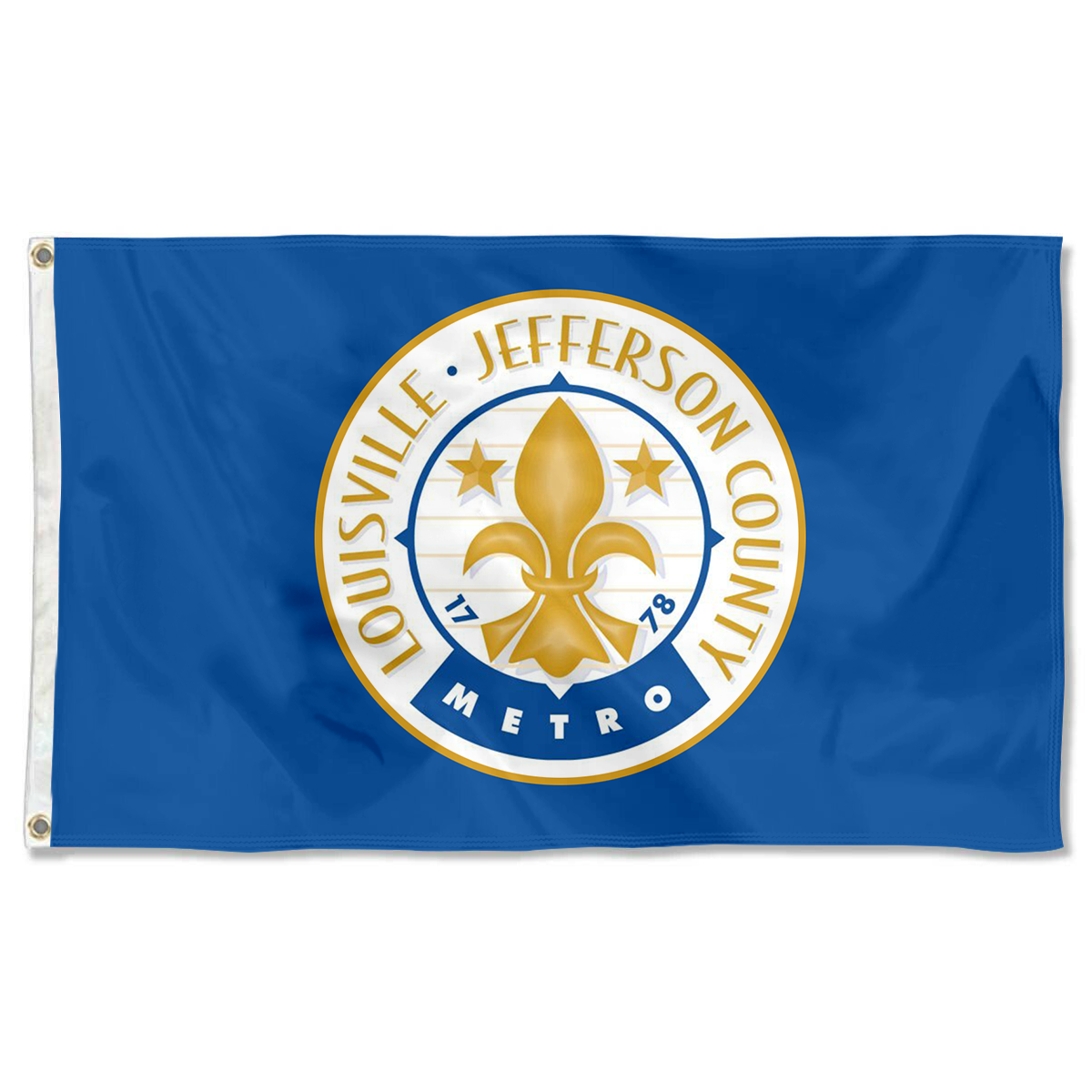 Fyon Louisville Metro, Kentucky flag  Banner