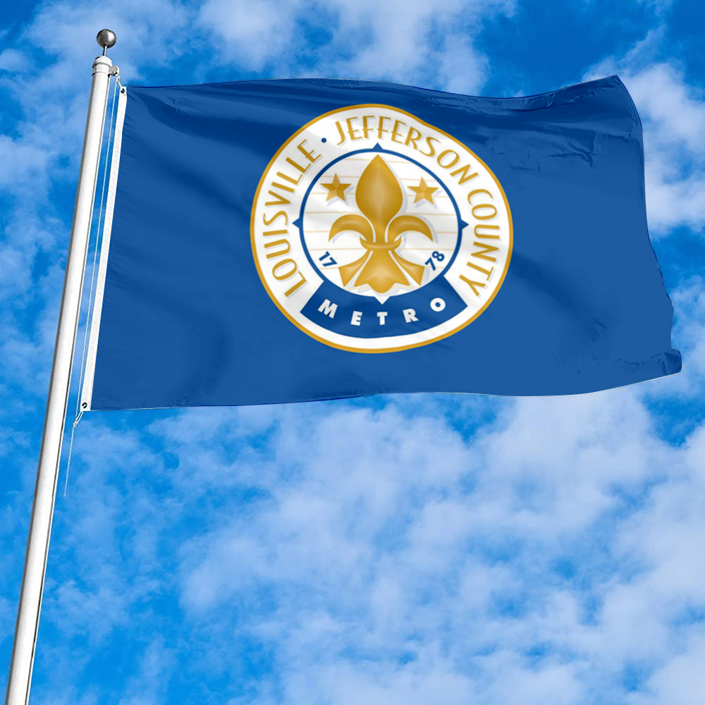 Fyon Louisville Metro, Kentucky flag  Banner