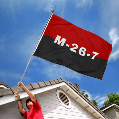 Fyon M-26-7 Cuban Revolution Flag Indoor and Outdoor Banner
