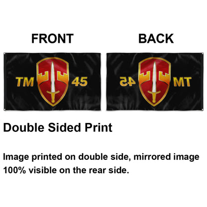 Fyon MACV TM 45 Flag Indoor and outdoor banner