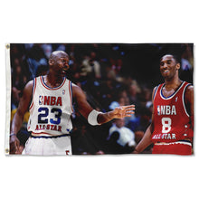 Fyon MICHAEL JORDAN KOBE BRYANT Flag all-star Flag Banner