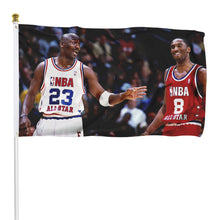 Fyon MICHAEL JORDAN KOBE BRYANT Flag all-star Flag Banner