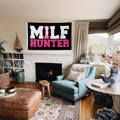 Fyon MILF Hunter Flag Indoor and Outdoor Banner