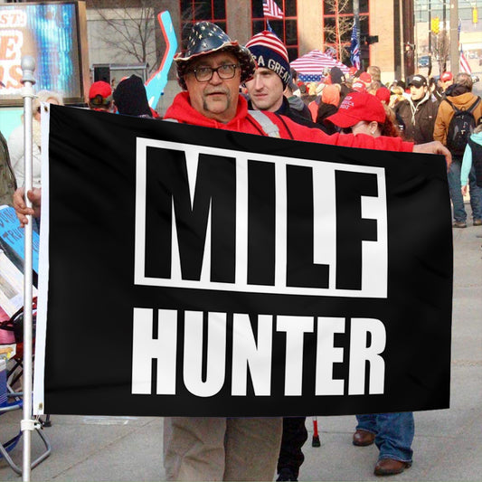 Fyon MILF Hunter Flag  Indoor and Outdoor Banner