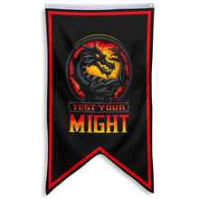 Fyon MORTAL KOMBAT Test Your Might Flag Indoor and outdoor banner Blue 30x50inch