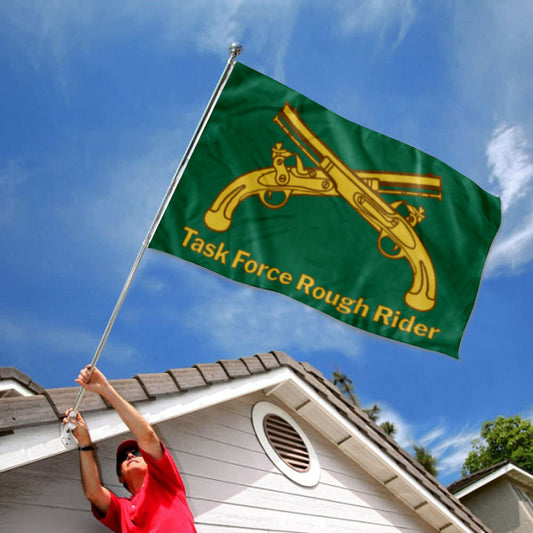 Fyon MP Task Force Rough Rider Flag  Indoor and outdoor banner