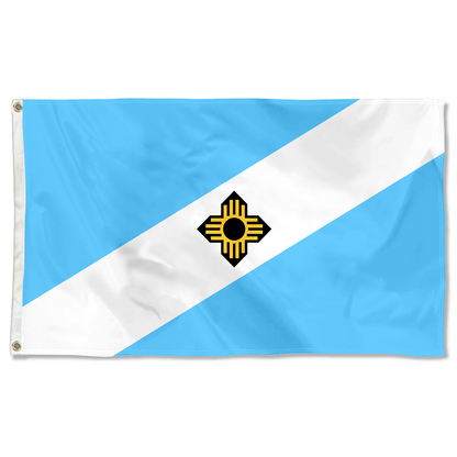 Fyon Madison, Wisconsin flag(1962–2018)Banner