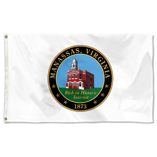 Fyon Manassas, Virginia flag  Banner