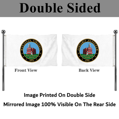 Fyon Manassas, Virginia flag  Banner