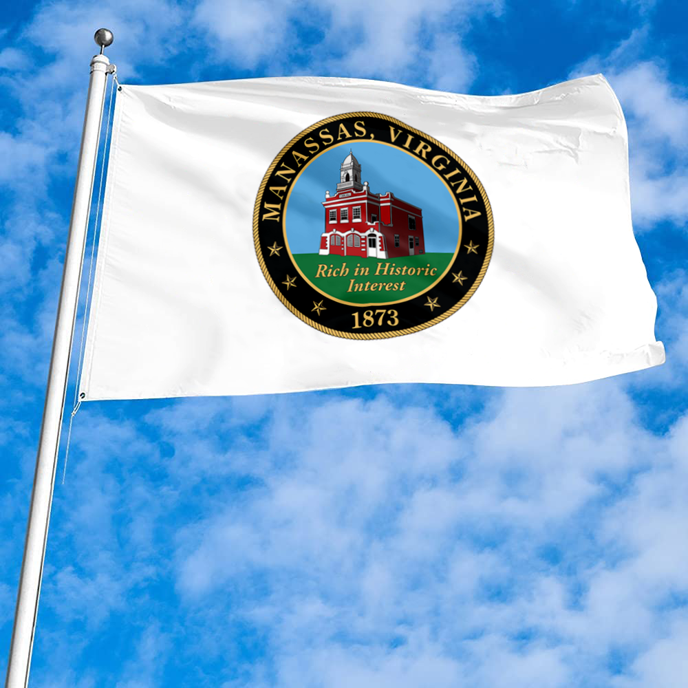 Fyon Manassas, Virginia flag  Banner
