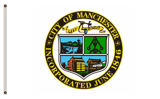 Fyon Manchester flag New Hampshire banner