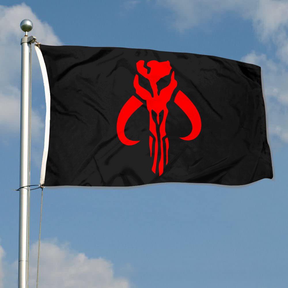 Fyon Star Wars Mandalorian Flag Indoor and outdoor banner 32811
