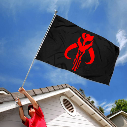 Fyon Star Wars Mandalorian Flag Indoor and outdoor banner 32811