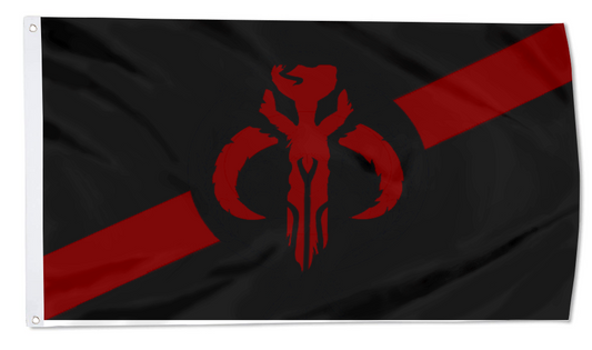 Fyon Star Wars Mandalorian Flag Indoor and outdoor banner 03289