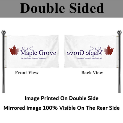 Fyon Maple Grove, Minnesota flag Banner
