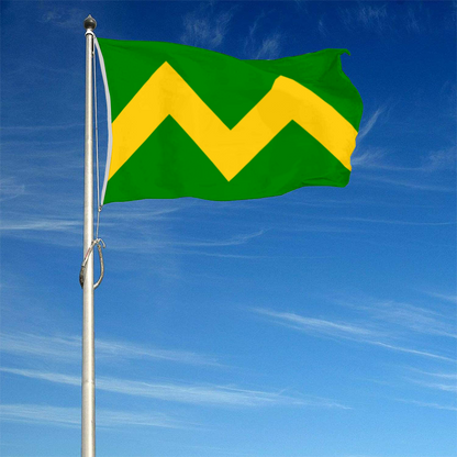 Fyon Maricao, Puerto Rico flag banner