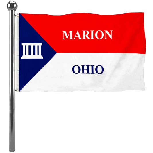 Fyon Marion, Ohio Flag banner