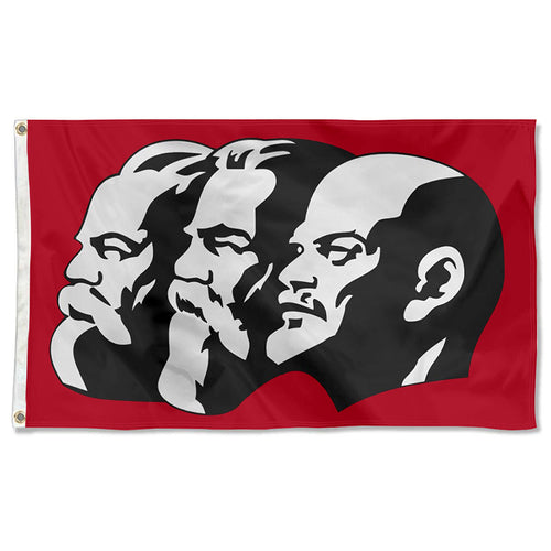 Fyon Marx Engels Lenin Flag  Indoor and Outdoor Banner