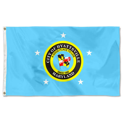 Fyon Maryland Banner City of Hyattsville Flag Banner