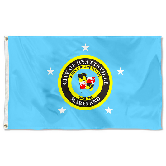Fyon Maryland Banner City of Hyattsville Flag Banner