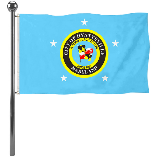 Fyon Maryland Banner City of Hyattsville Flag Banner