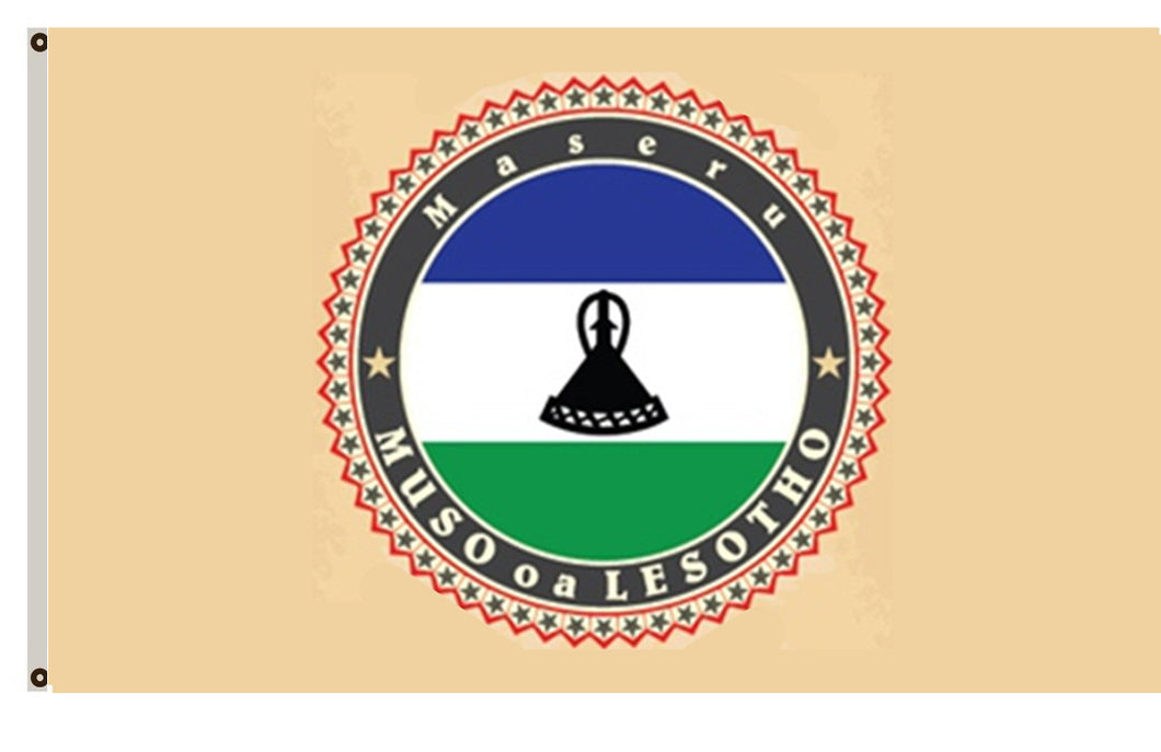 Maseru Lesotho flag