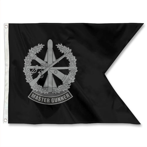 Fyon Master Gunner Guidon FA ADA Infantry US Army Flag Banner