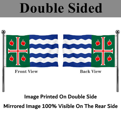 Fyon Mayaguez, Puerto Rico flag  banner
