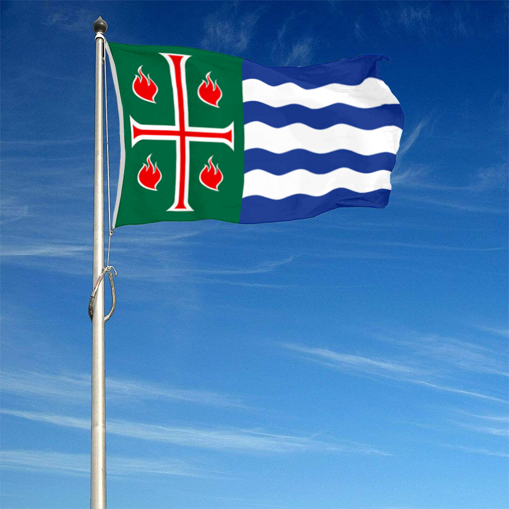 Fyon Mayaguez, Puerto Rico flag  banner