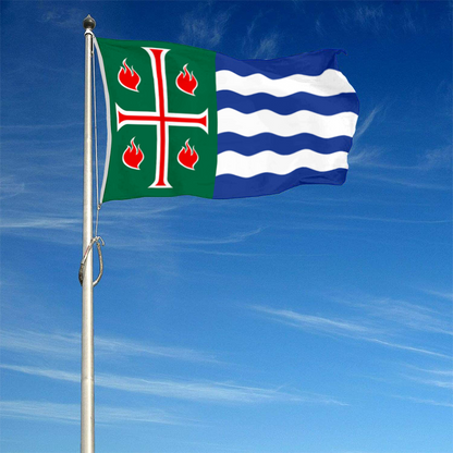 Fyon Mayaguez, Puerto Rico flag  banner