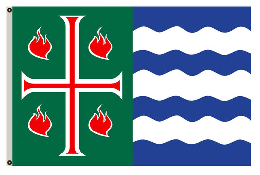 Fyon of Mayagüez, Puerto Rico flag banner