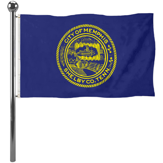 Fyon Memphis, Tennessee flag(1931–1963) Banner