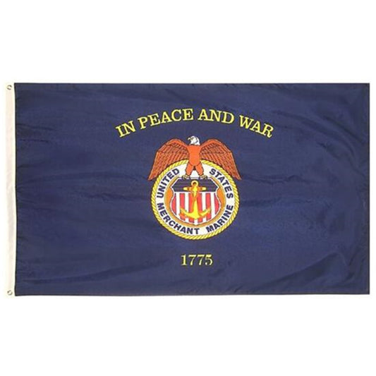 Merchant Marines Flag Indoor and outdoor banner
