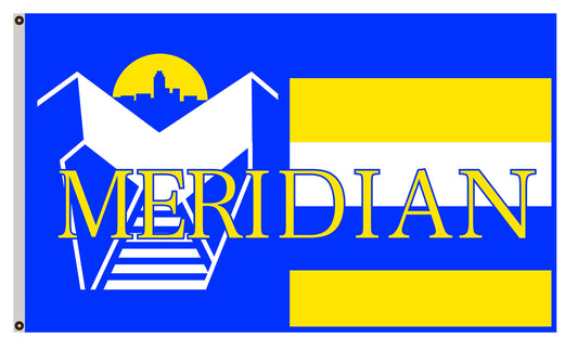 Fyon of Meridian flag, Mississippi banner