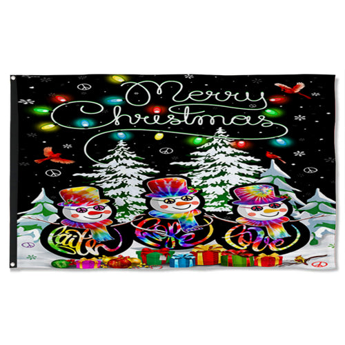 Fyon Merry Christmas Faith Hope Love Flag 41143 Indoor and outdoor banner