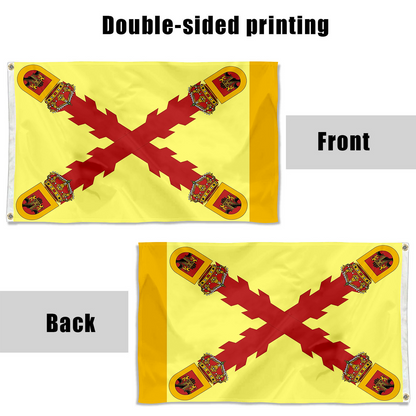 Fyon Mexican Royalists flag Indoor and outdoor banner