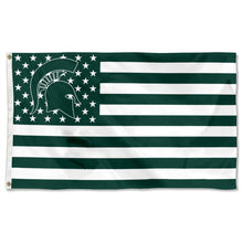 Fyon Michigan State Spartans Stars and Stripes Flag Banner