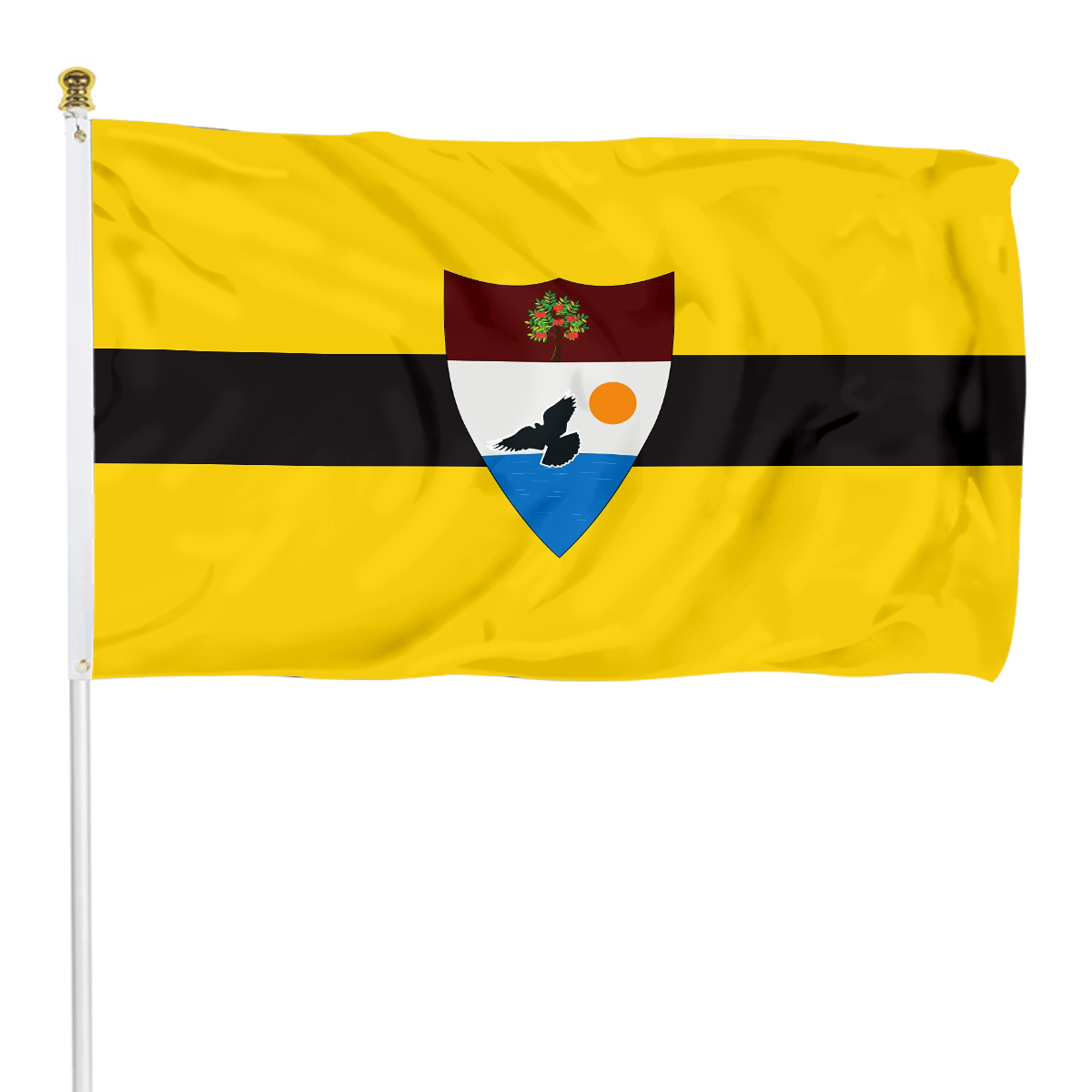 Fyon Micro Nation of The Free Republic of Liberland flag Indoor and outdoor banner