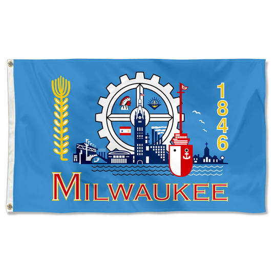 Fyon Milwaukee, Wisconsin flag  Banner