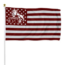 Fyon Mississippi St Stars and Stripes Flag Banner