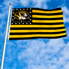 Fyon Missouri Tigers Stars and Stripes Flag Banner