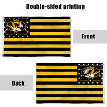 Fyon Missouri Tigers Stars and Stripes Flag Banner