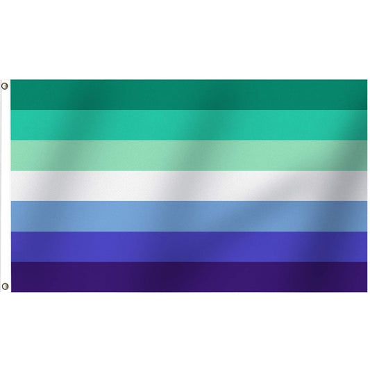 Fyon Mlm Vincian Pride Flag Patroclian LGBT Flag Gay Man LGBTQ Indoor and outdoor banner