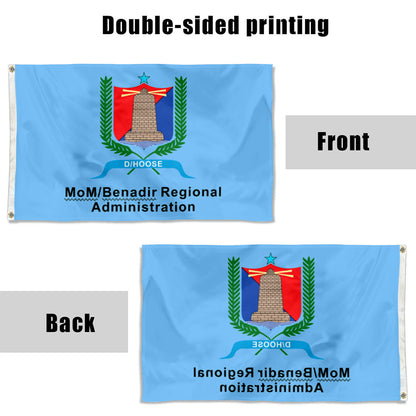Fyon Mogadishu City, Somalia Flag Banner